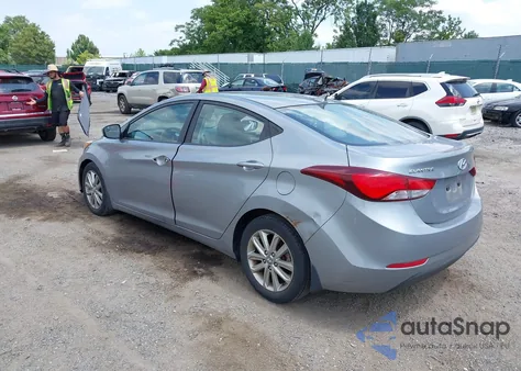 2015 Hyundai Elantra Se from USA, damaged, VIN KMHDH4AE3FU445230